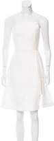 Thumbnail for your product : Halston Textured Strapless Dress