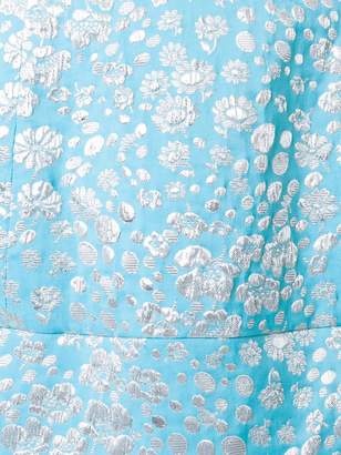 DELPOZO floral a-line skirt