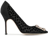 Thumbnail for your product : Manolo Blahnik Hangisi 105mm pumps