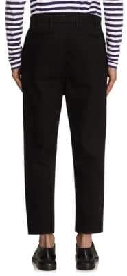 Burberry Cropped Twill Trousers
