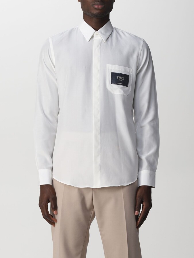 Fendi Men's Short Sleeve Shirts | Shop the world's largest 