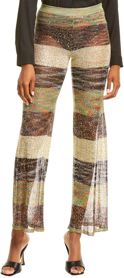 missoni wide leg pants