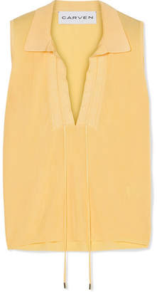 Carven Knitted Top - Yellow