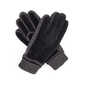 Dents Men`S Casual Suede Gloves Knitted Cuff