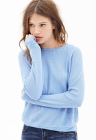 Thumbnail for your product : Forever 21 Popcorn Knit Sweater