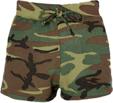 Thumbnail for your product : Edith A. Miller Camouflage Drawstring Hotpants
