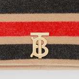 Thumbnail for your product : Burberry Small Striped Wool Lola Bag
