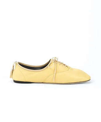 yellow oxfords shoes