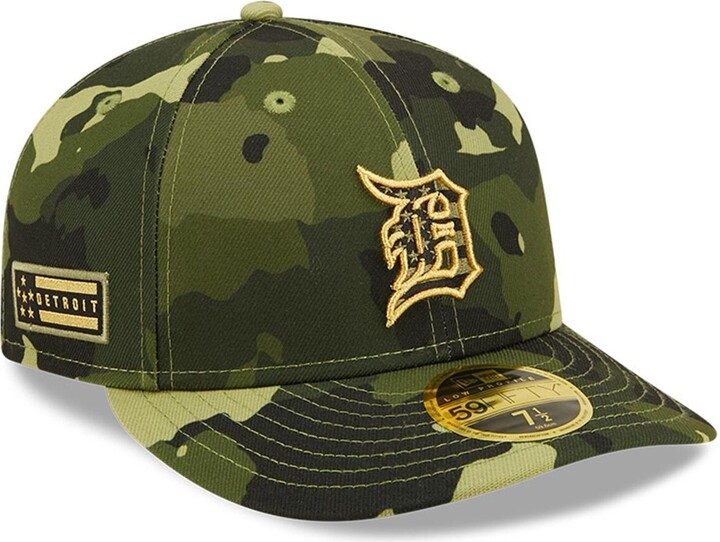 Men's New Era Khaki Detroit Tigers 2023 Mother's Day Low Profile 59FIFTY Fitted Hat