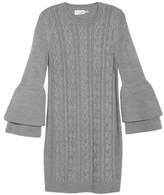 Thumbnail for your product : Eliza J Mixed Cable Sweater Dress