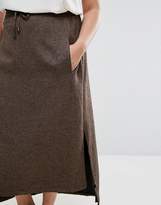 Thumbnail for your product : Elvi Brown Tweed Skirt