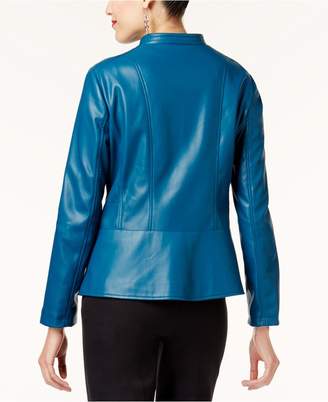 Alfani Faux-Leather Jacket, Created for Macy's