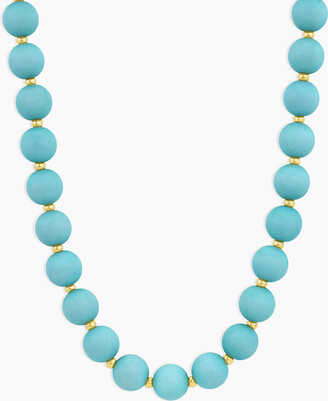 Gorjana Iris Necklace (Light Turquoise)