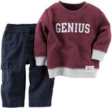 Thumbnail for your product : Carter's 2 Piece Graphic Top Set (Baby) - Genius-24 Months
