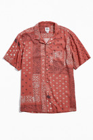 Thumbnail for your product : BDG Bandana Print Linen Short Sleeve Button-Down Shirt