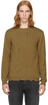Thumbnail for your product : Alexander McQueen Tan Punk Crewneck Sweater