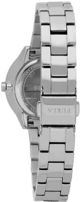 Furla 31mm Metropolis Bracelet Watch, Silvertone