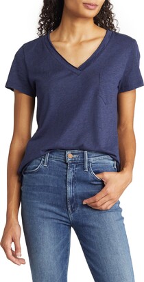 Caslon Short Sleeve V-Neck T-Shirt