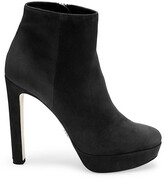 Thumbnail for your product : Prada Suede Platform Booties