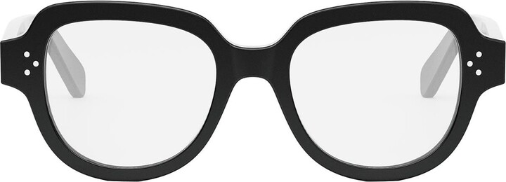 Celine Bold 50mm Round Optical Glasses