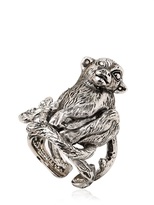 Thumbnail for your product : Roberto Cavalli Swarovski & Silver Plated Ring