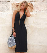 Thumbnail for your product : Aspiga St Tropez Three Quarter Length Jersey Halter Dress