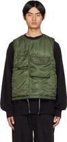 Thumbnail for your product : Engineered Garments Khaki Cover Insulated Vest