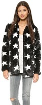Thumbnail for your product : re:named Star Faux Fur Coat