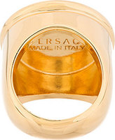 Thumbnail for your product : Versace SSENSE Exclusive Gold Medusa Ring