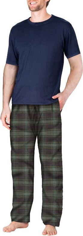 Kingsize Men's Big & Tall Flannel Plaid Pajama Pants - Tall - 3xl, Light Grey  Plaid Gray Pajama Bottoms : Target