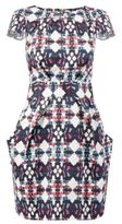 Thumbnail for your product : Closet Navy Tribal Print Tie Back Dress