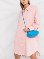 Thumbnail for your product : Denimist Button pinstripe shirtdress
