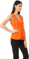 Thumbnail for your product : Thierry Mugler Sleeveless V Neck Top