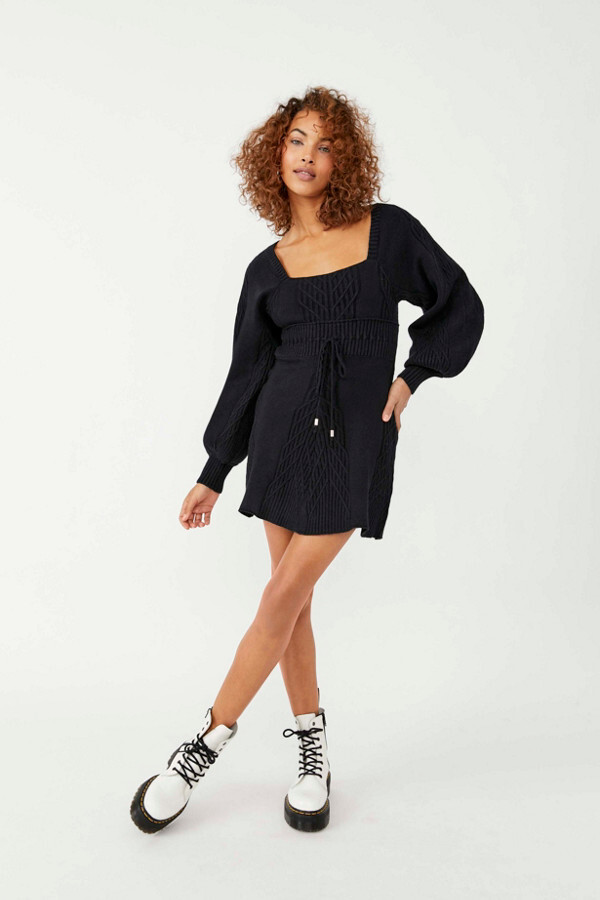 emmaline mini sweater dress