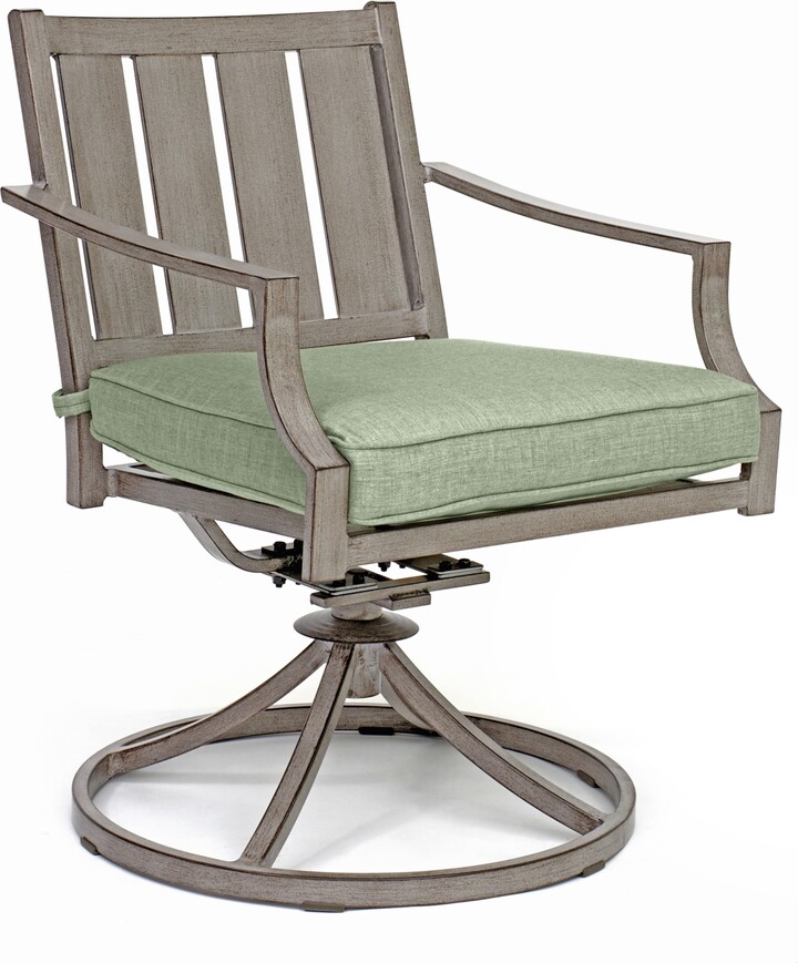 Agio Set of 6 Wayland Outdoor Swivel Chairs, Created for Macy's ShopStyle