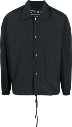 mfpen Long-Sleeved Button-Up Shirt Jacket
