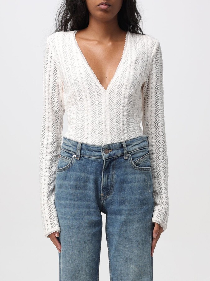 HUGO BOSS Top Woman color White