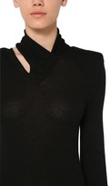 Thumbnail for your product : Unravel Twisted Long Wool Blend Dress
