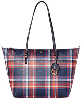 ralph lauren plaid bag