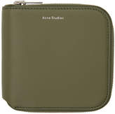 Thumbnail for your product : Acne Studios Green Small Csarite Wallet