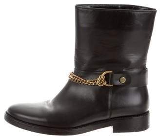 Lanvin Leather Ankle Boots Black Leather Ankle Boots