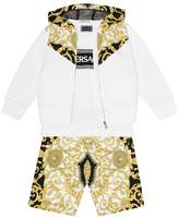 Thumbnail for your product : Versace Kids Cotton logo T-shirt