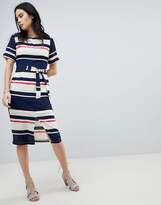 Thumbnail for your product : Sugarhill Boutique Heidi Modern Stripe Belted Midi Dress