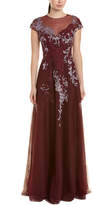 Thumbnail for your product : Teri Jon By Rickie Freeman Gown