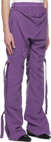 Thumbnail for your product : Y/Project Purple Pop Up Raver Trousers
