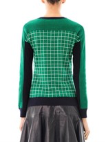 Thumbnail for your product : Erdem Tracy Ski Tuileries multi-panel sweater