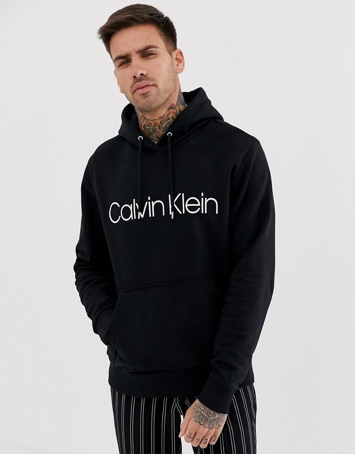 Calvin Klein hoodie in black - ShopStyle