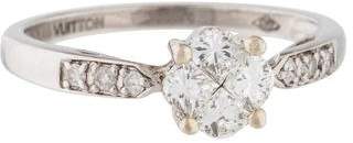 Louis Vuitton Platinum Diamond Ring