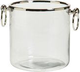 Thumbnail for your product : Silver Rimmed Glass Ice Bucket