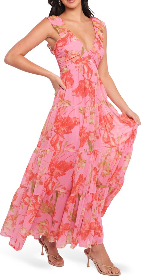 Petal & Pup Matteah Floral Print A-Line Dress